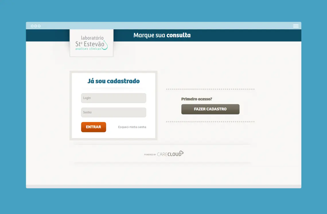 Registro 2 do projeto CareCloud