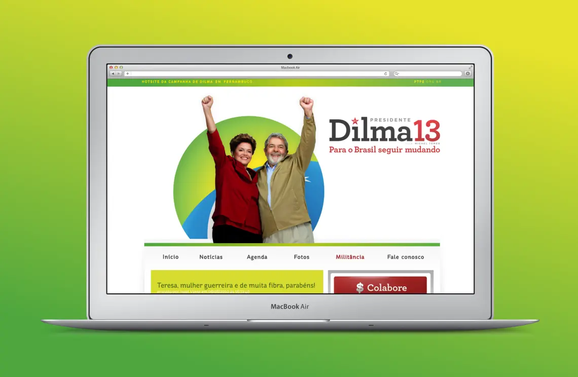 Registro 2 do projeto Dilma Rousseff