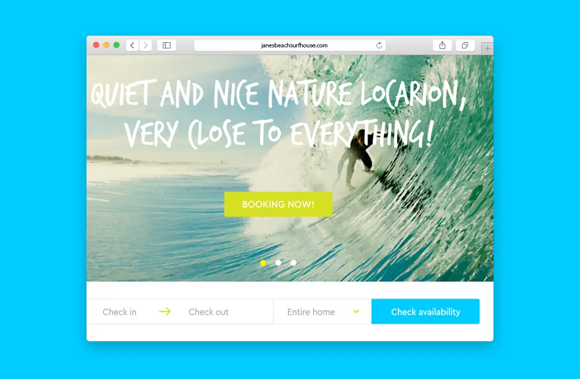 Registro 2 do projeto Janes Beach & Surf House