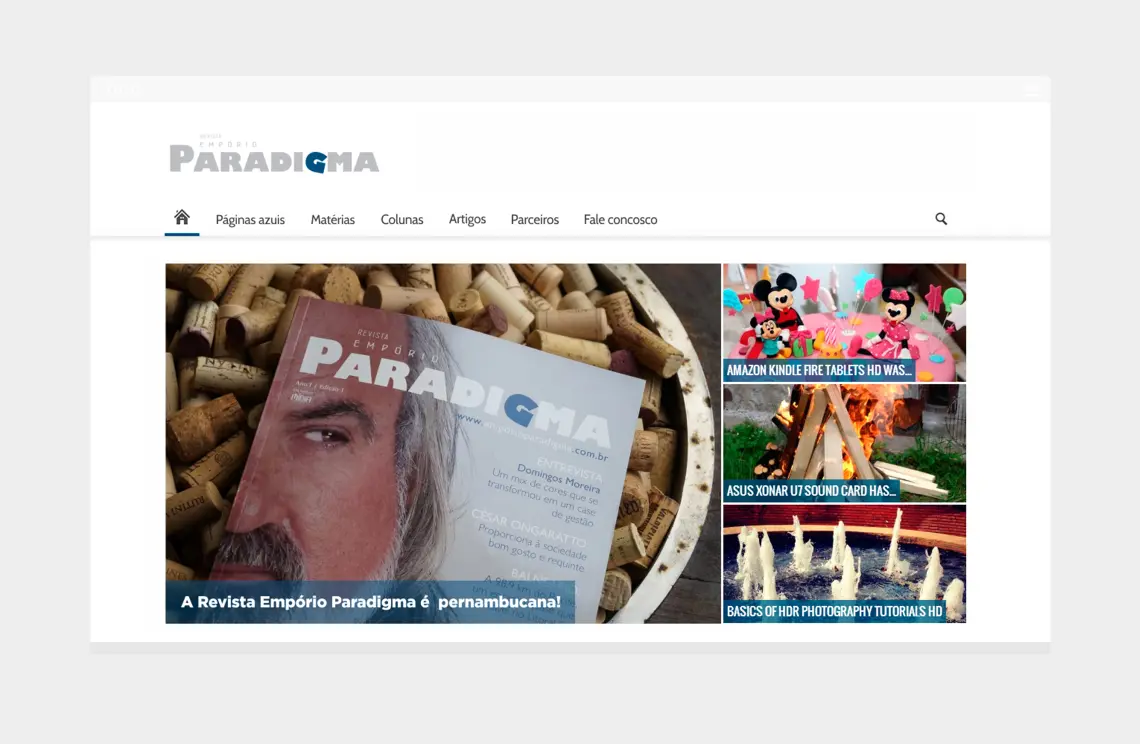 Registro 2 do projeto Revista Paradigma