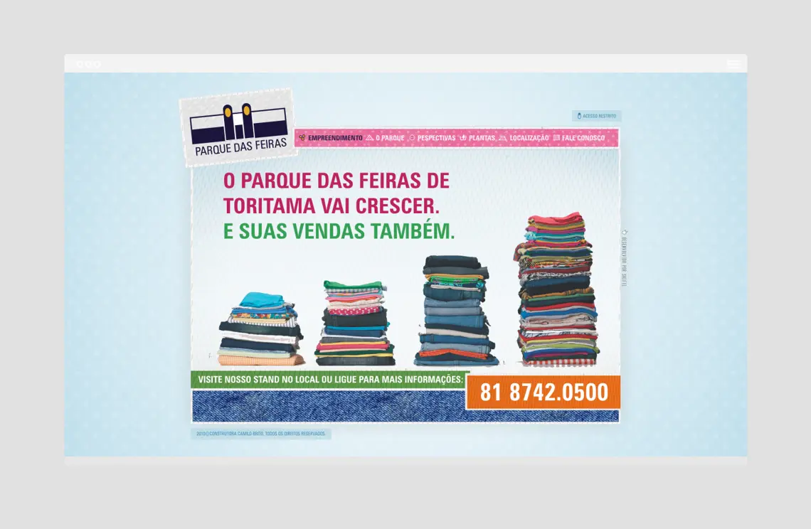 Registro 2 do projeto Parque das Feiras de Toritama
