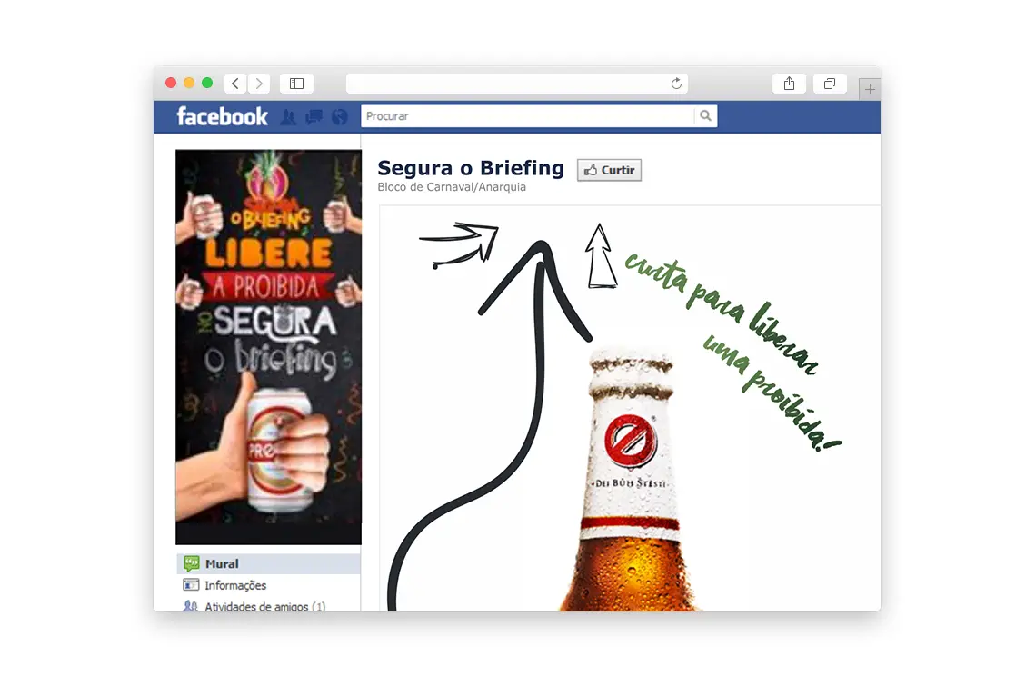 Registro 3 do projeto Libere a Proibida (Free Proibida)