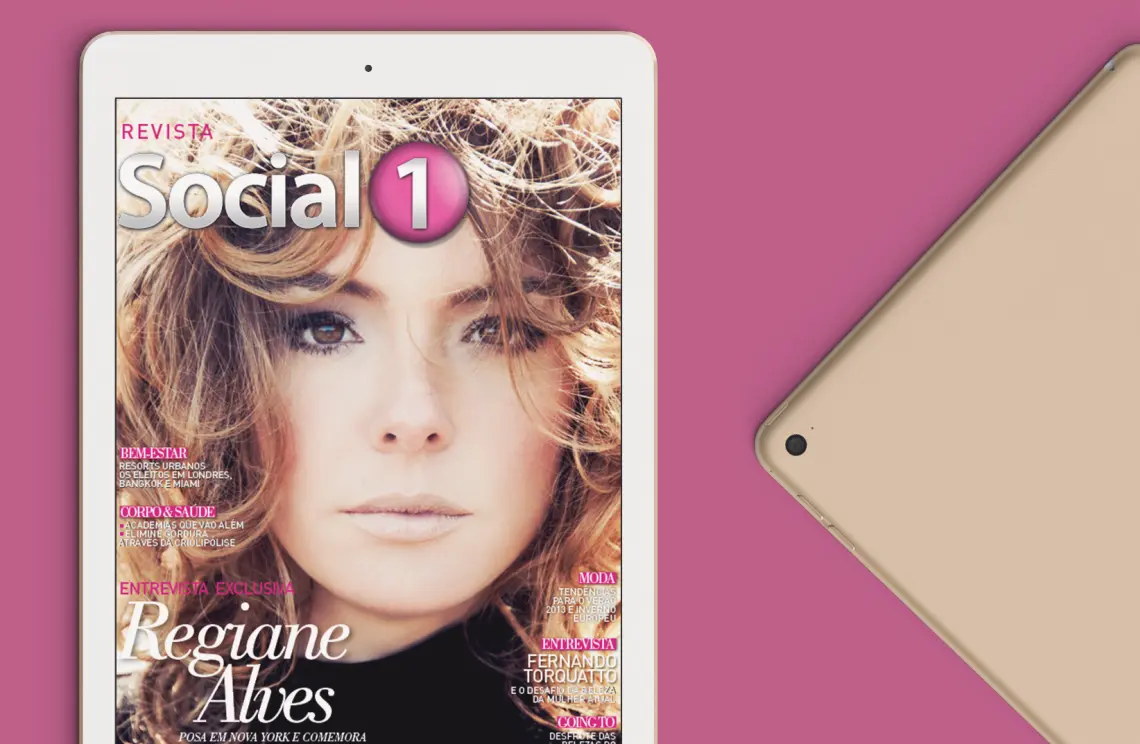 Registro 3 do projeto Revista Social 1 (Social 1 Magazine)